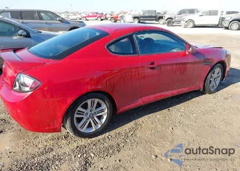 2007 Hyundai Tiburon Gs from USA, damaged, VIN KMHHM66D37U257639